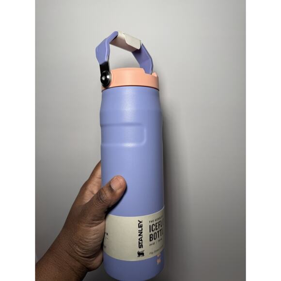 Stanley X Target HYDRANGEA ORANGE 24oz Iceflow Aerolight Tumbler BNWT - Picture 3 of 6